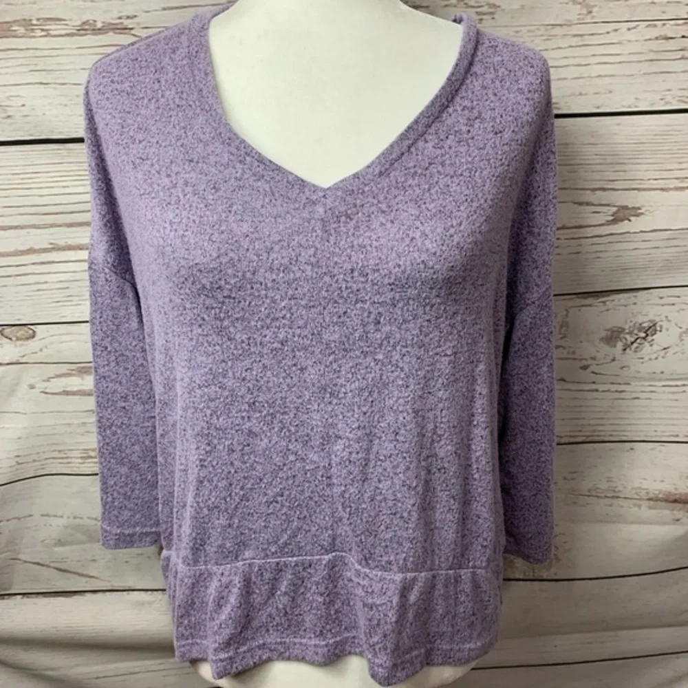 NWOT Gilligan & O’Malley Sleepwear Peplum Top - Picture 2 of 6